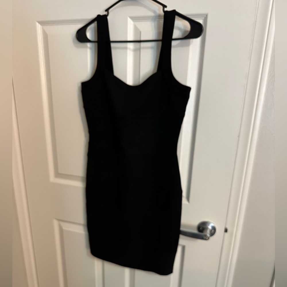Ladies Black Boom Boom Jeans Short Dress